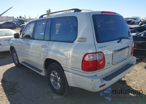 2000 Lexus Lx 470 z USA, uszkodzony, nr VIN JT6HT00W4Y0113676